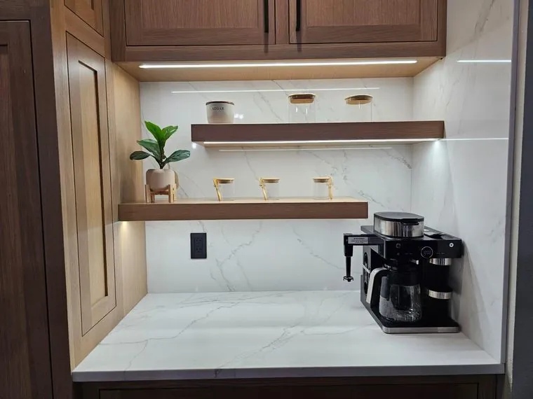 Built-in cabinetry and closets